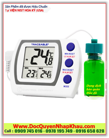 Nhiệt kế –50 đến 70°C, 4227 Memory Monitoring Plus™ Traceable® Thermomter